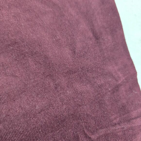 AG Adriano Goldschmied Women’s Burgundy Corduroy Super Skinny Jeans Sizez 27 - Picture 11 of 14